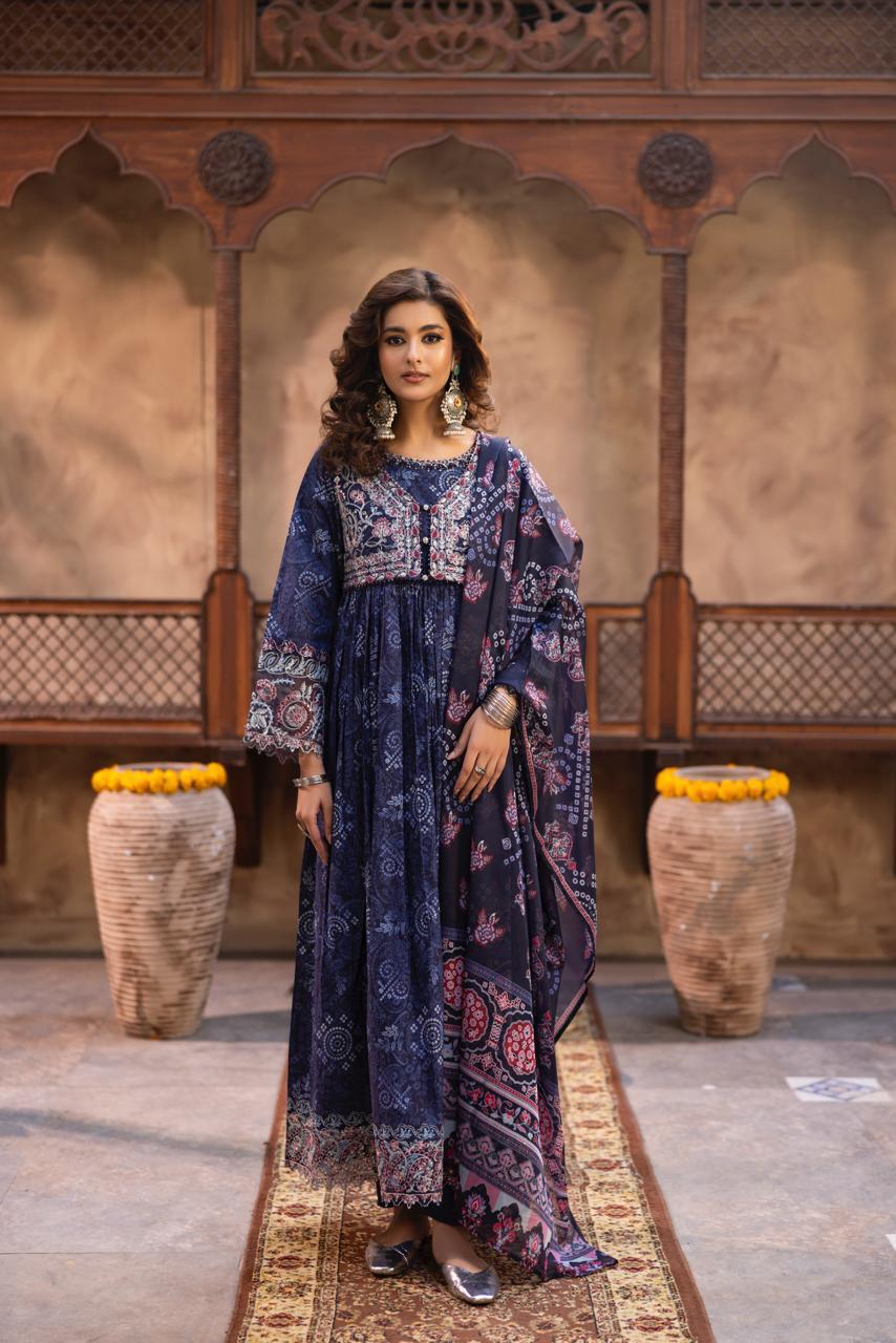 KHATOON Rubba 3-Piece Lawn Suit