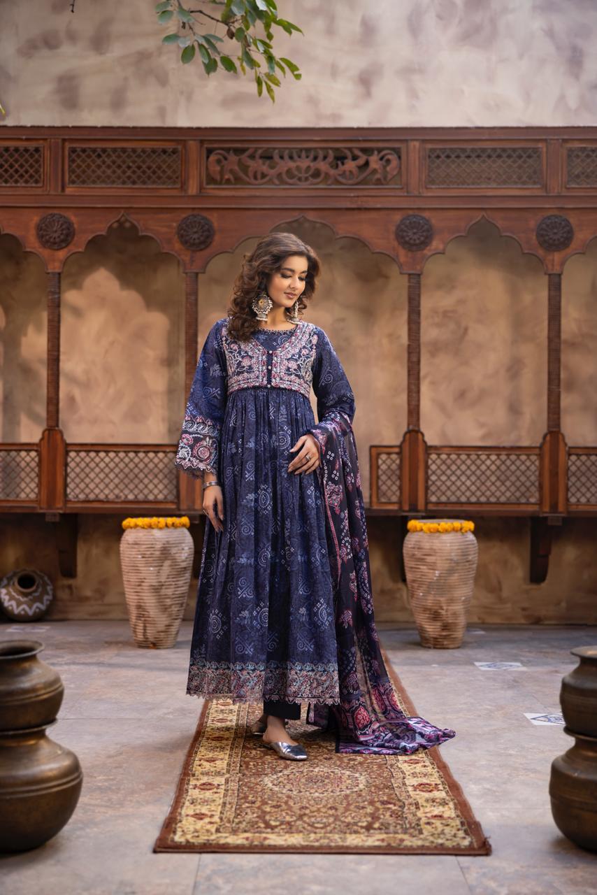 KHATOON Rubba 3-Piece Lawn Suit