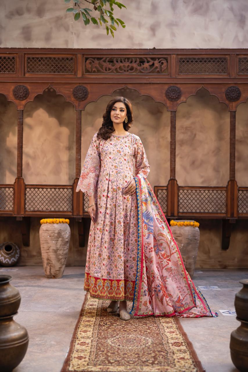 KHATOON Bloom 3-Piece Lawn Suit