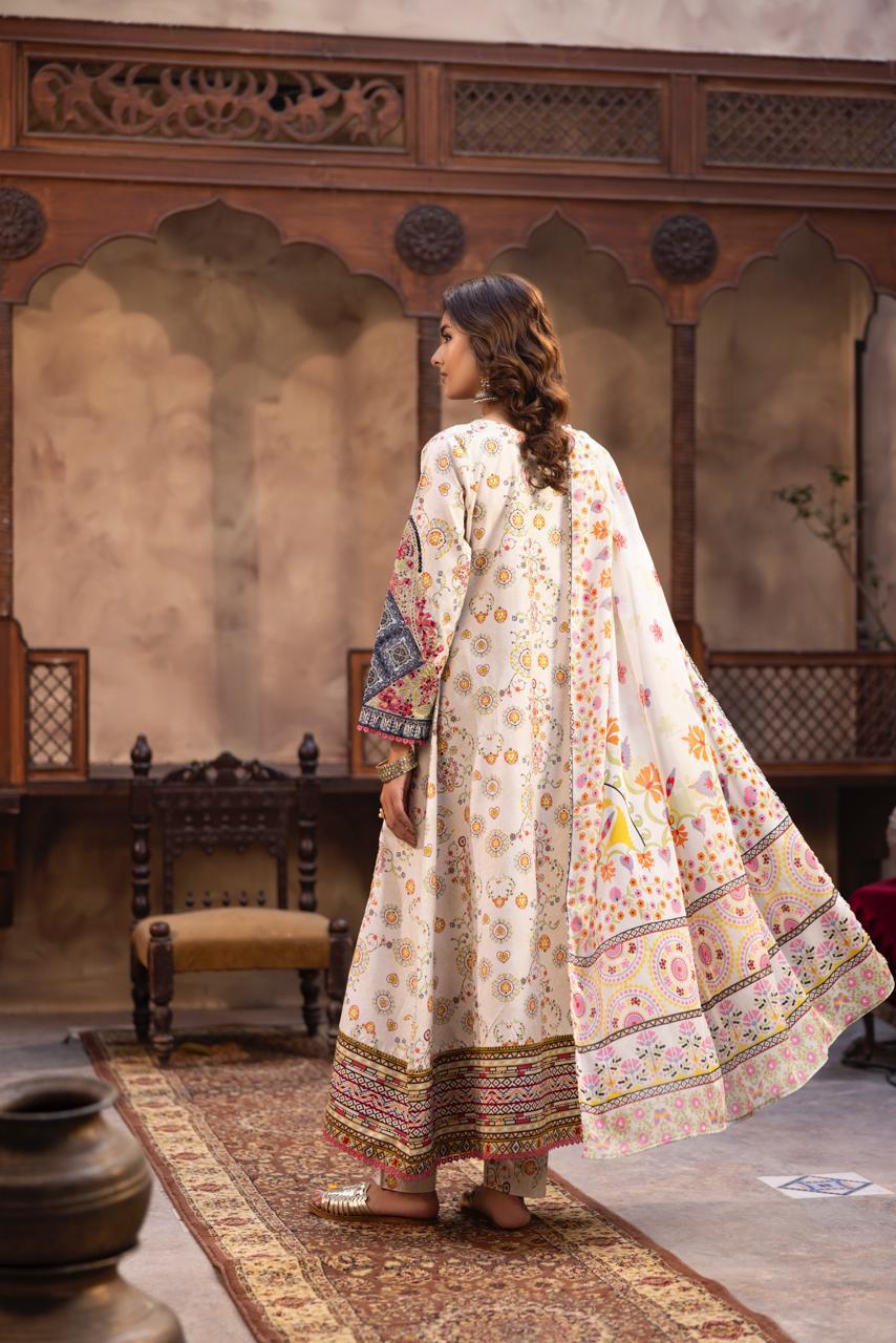 KHATOON Merissa 3-Piece Lawn Suit