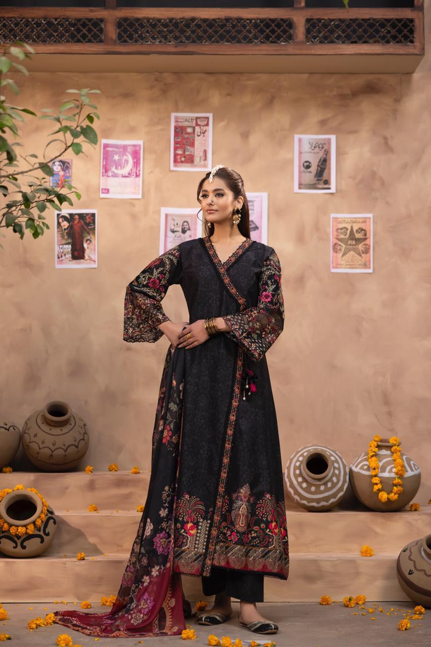 KHATOON Rivka 3-Piece Lawn Suit