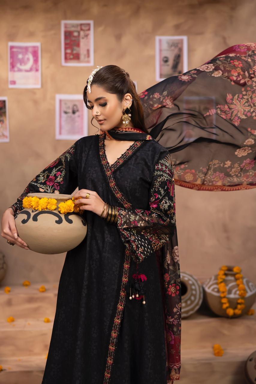 KHATOON Rivka 3-Piece Lawn Suit