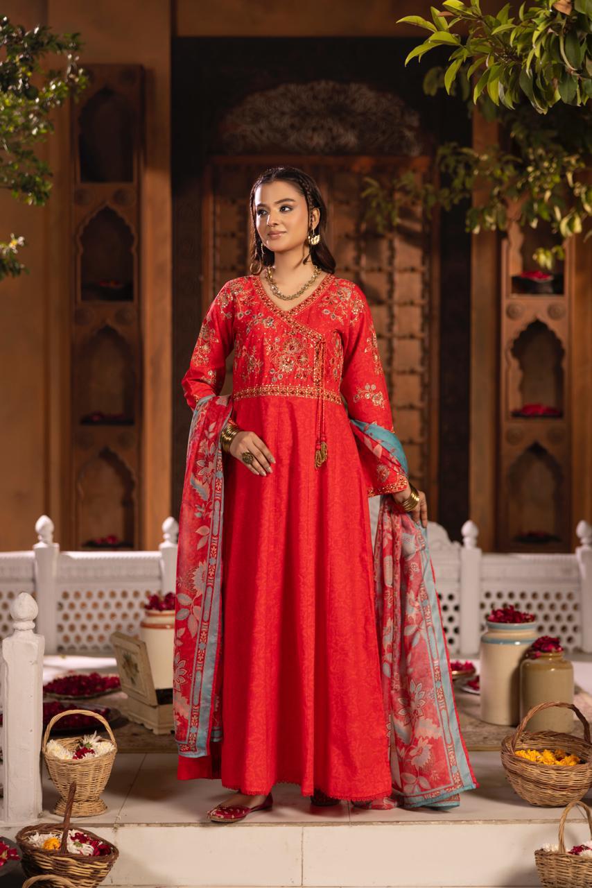 KHATOON Banafsh 3-Piece Lawn Suit