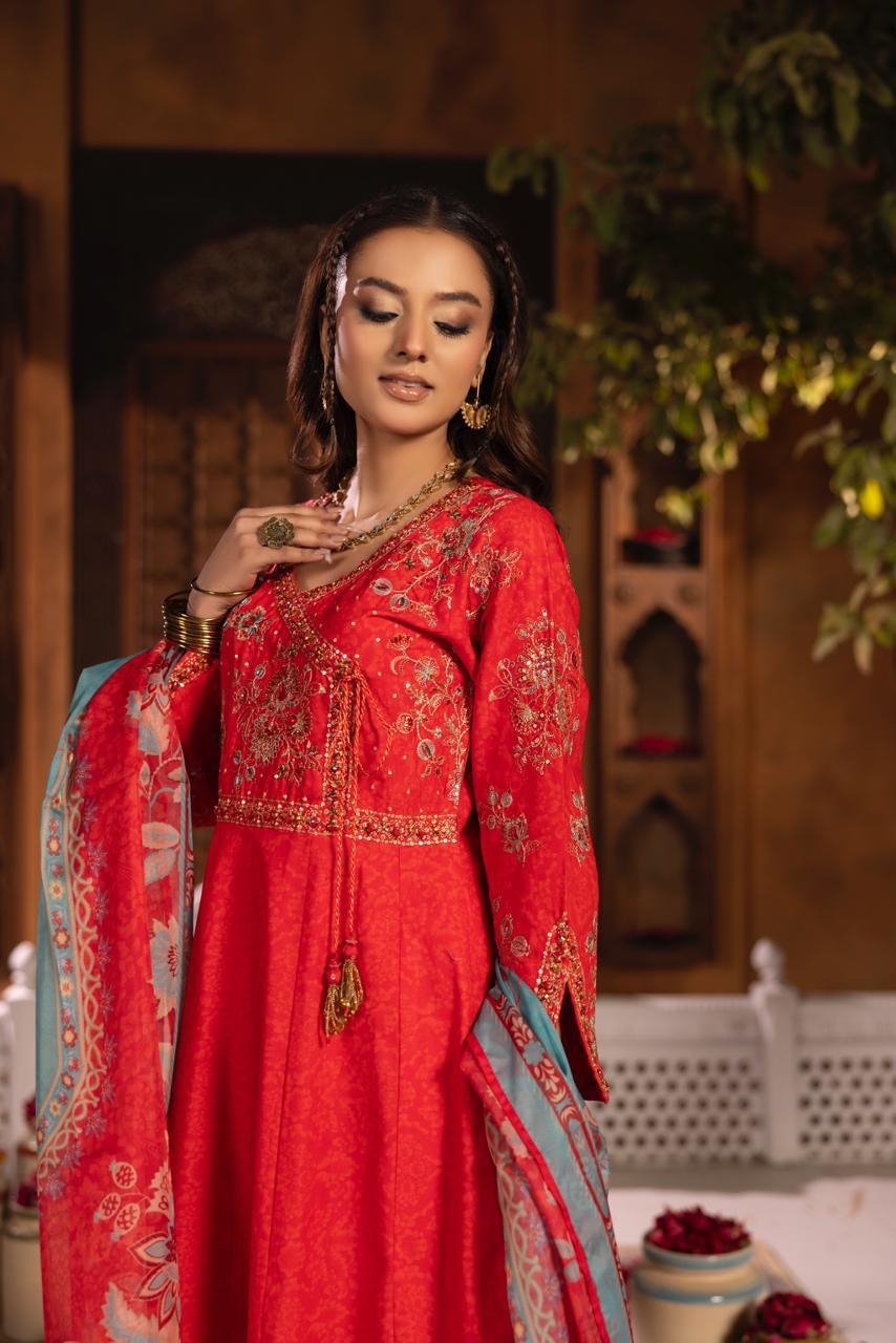 KHATOON Banafsh 3-Piece Lawn Suit