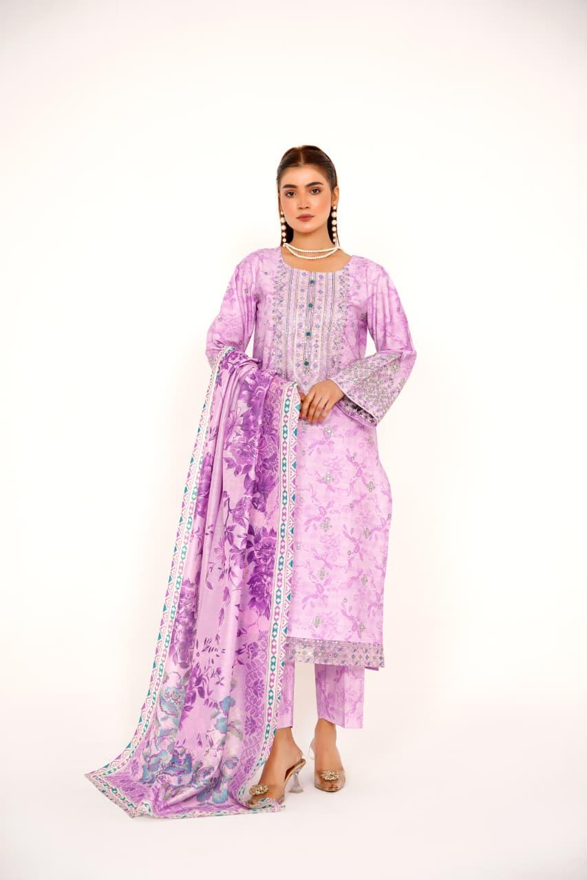 KHATOON Rehaab 3-Piece Lawn Suit