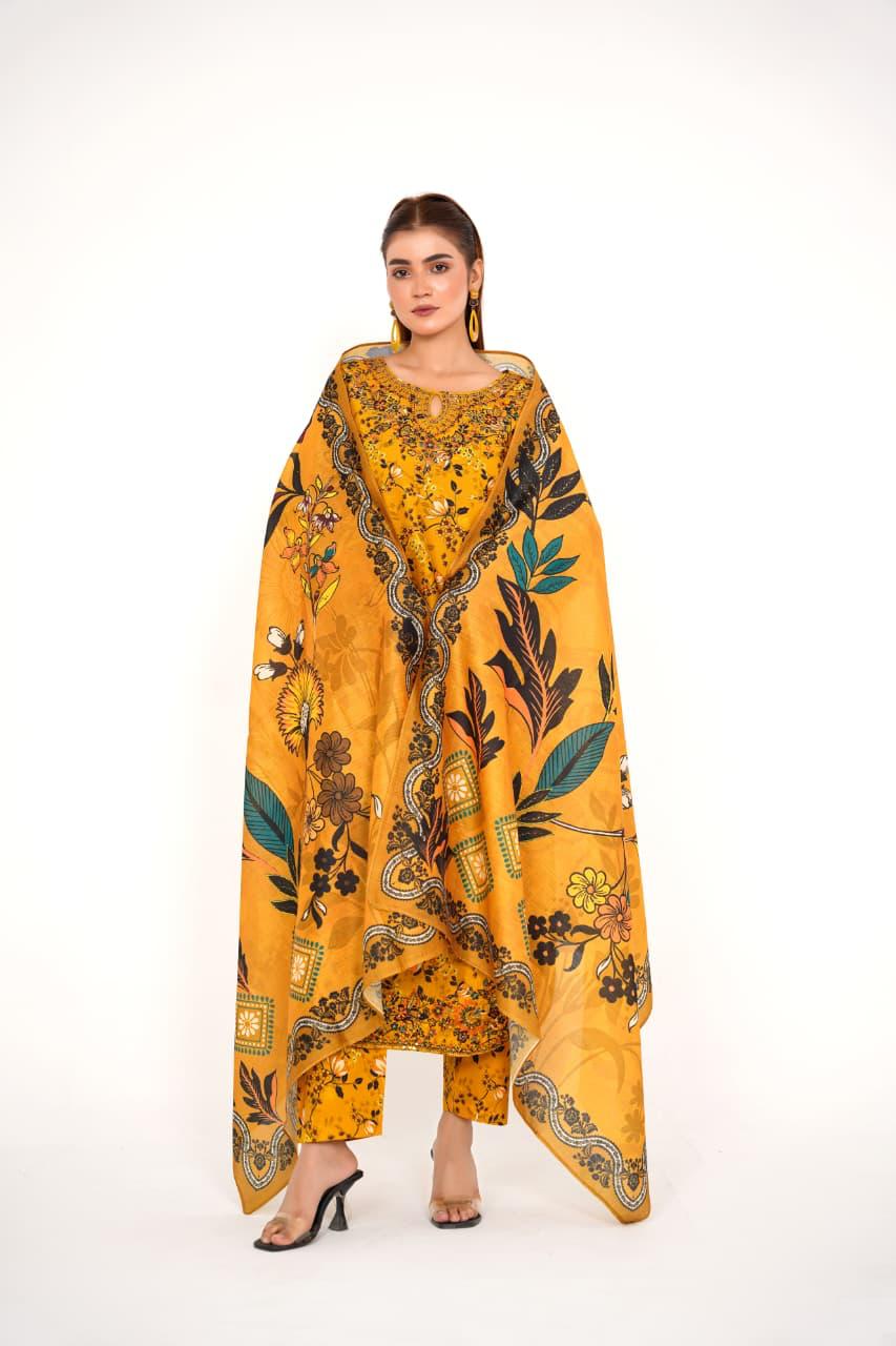KHATOON Horizon 3-Piece Lawn Suit