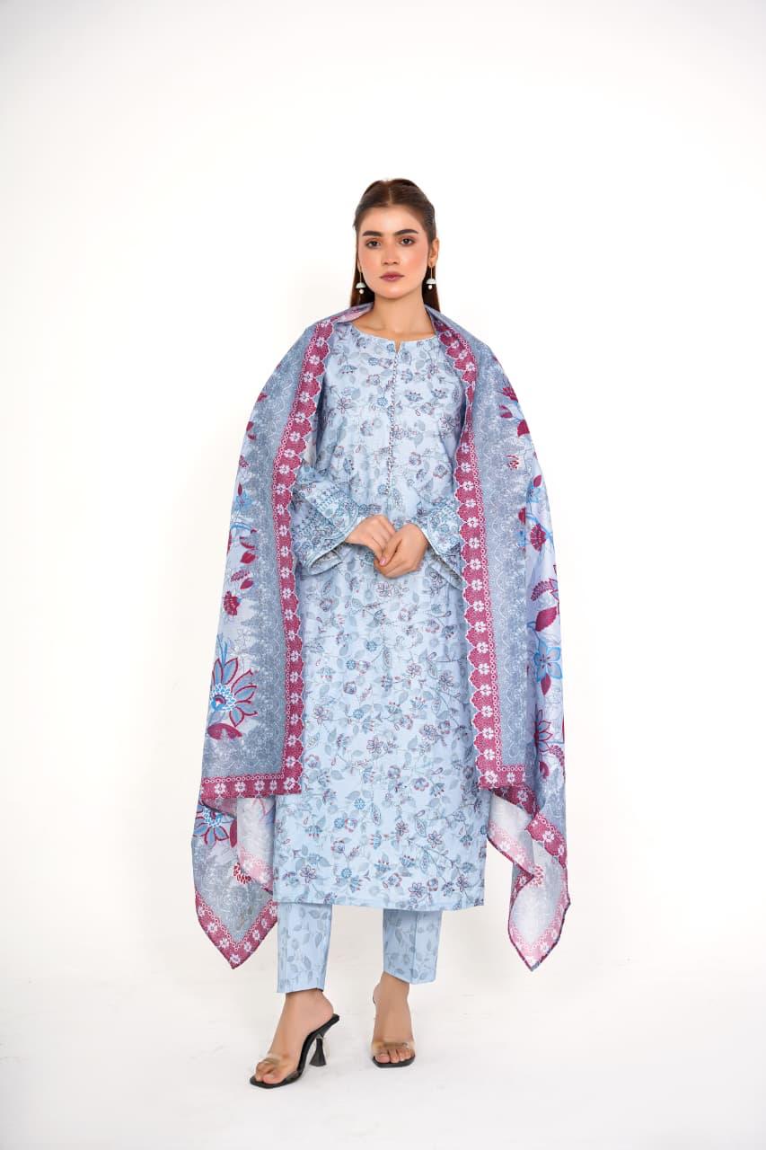 KHATOON Ela Noor 3-Piece Lawn Suit
